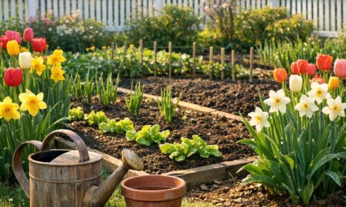 Gartenpflege rund ums Haus: Jahresplan für Anfänger
